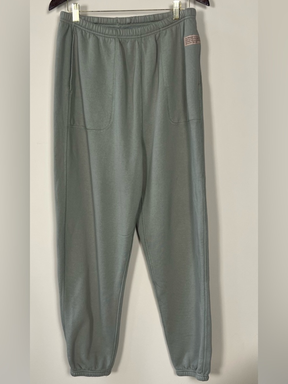 Lunya Silksweats Reversible Jogger Pants Shaded Olive Size L Luxury Lounge NWOT - Picture 2 of 10